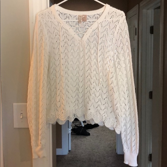 H&M Sweaters - H&M crochet sweater